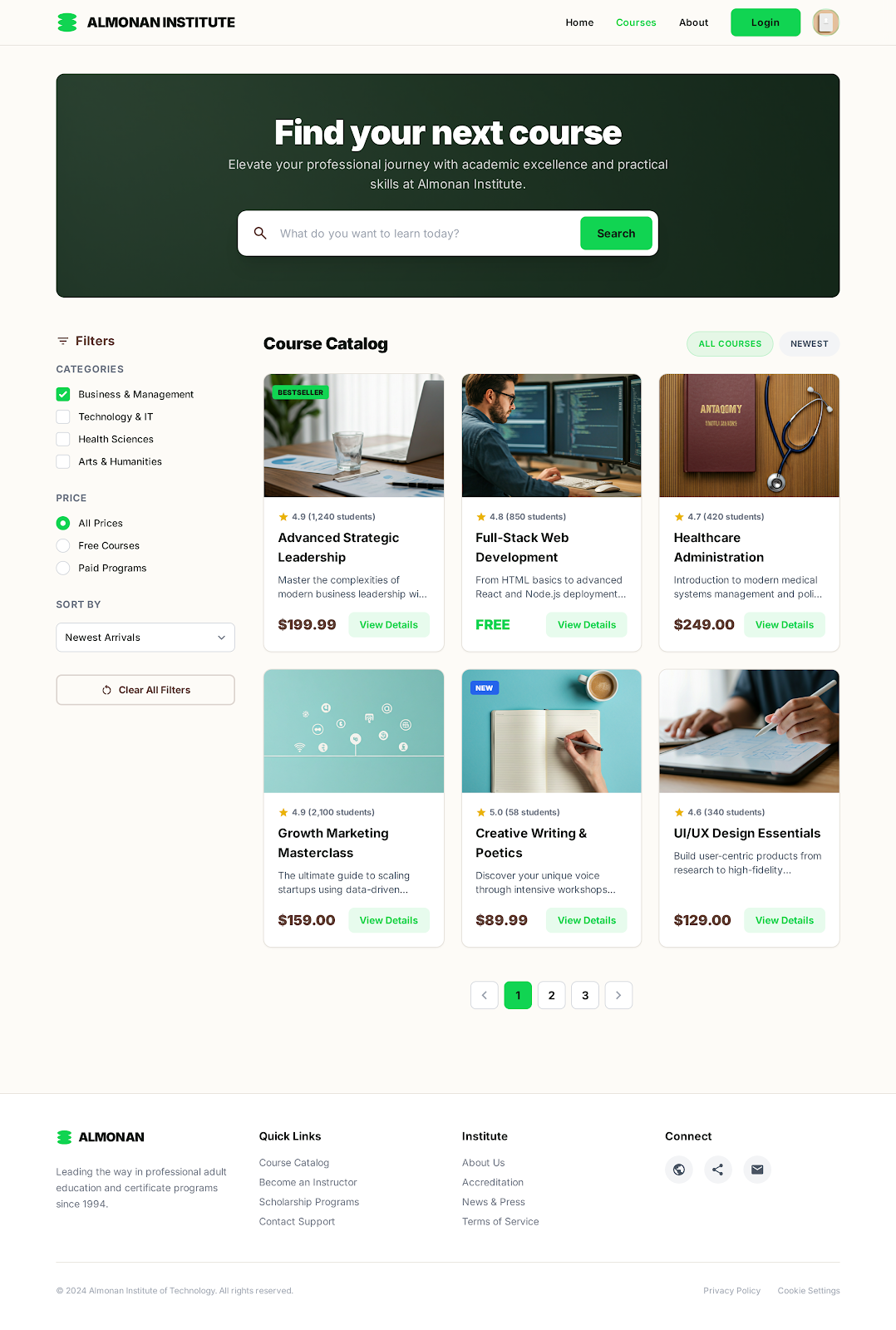 Dashboard preview